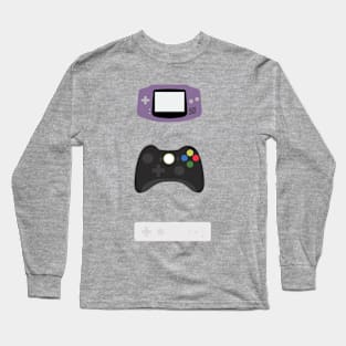 Game Controllers History 01 Long Sleeve T-Shirt